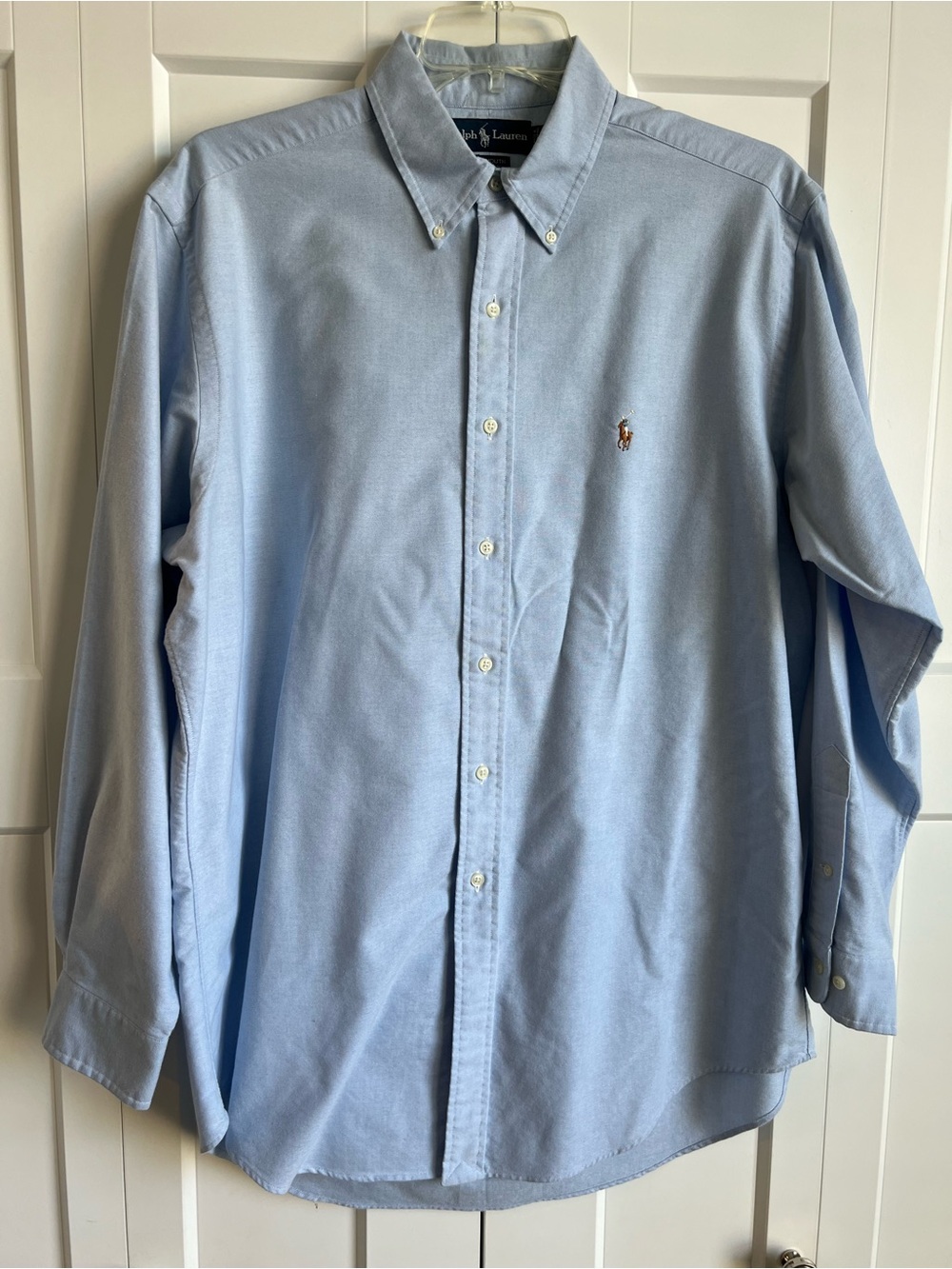 Ralph Lauren Light Blue Button-Down Oxford Shirt